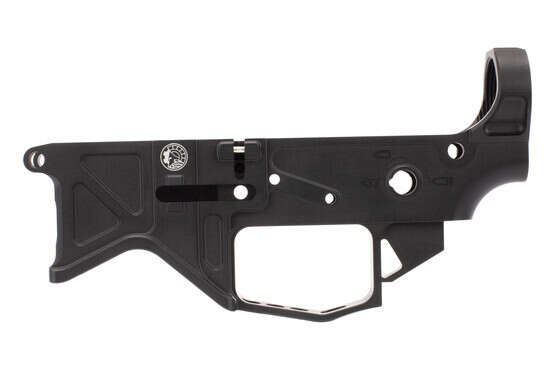 The Billet AR-15 lower receiver from Battle Arms Development features an enlarged trigger guard for gloved use